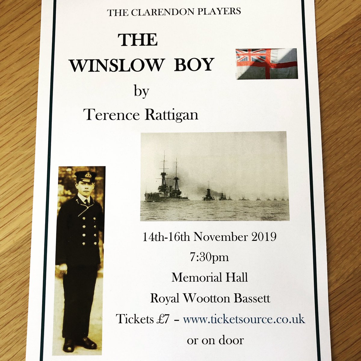 Clarendon Players tweet media