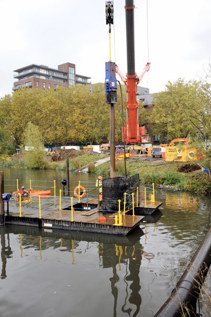Always learning something!
From the Highlands of Scotland last weekend to North West London this week and piling over water on a reservoir.

A new undertaking for the Team - lots of careful planning and preparation to ensure we safely deliver this important scheme. 
#wearebridge