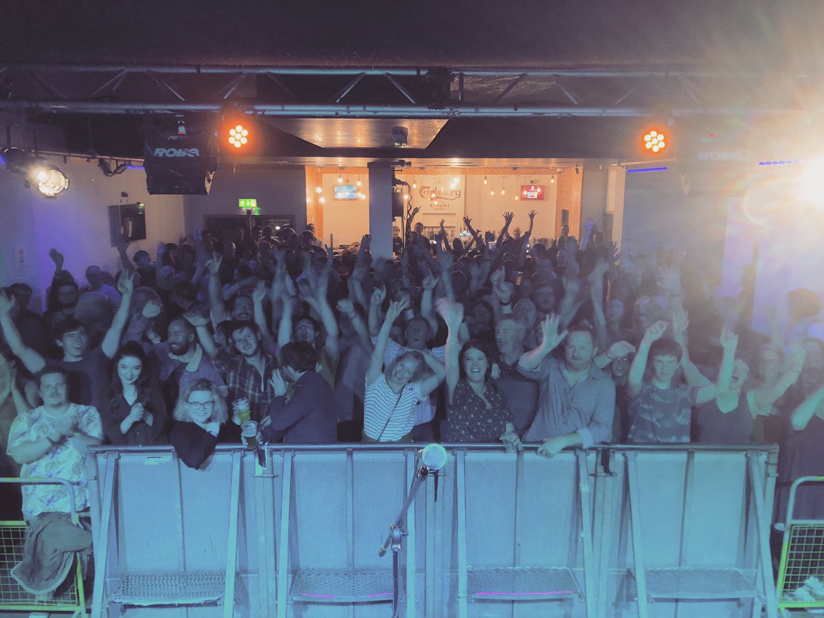 PeteChartDrums's tweet photo. Awesome gig at @o2academybham last night !! @maddogmcrea @FlatsSharps #damnationalleytour #maddogmcrea #flatsandsharps #o2academy3 #o2academy3birmingham https://t.co/Q2Cr9YZWiv