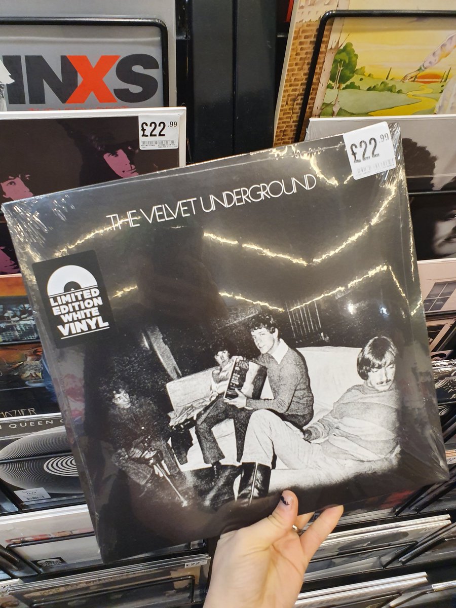 hmv_ayr's tweet image. Limited edition WHITE pressing of #VelvetUnderground's #VelvetUnderground #StillAvailable #hmvLovesVinyl