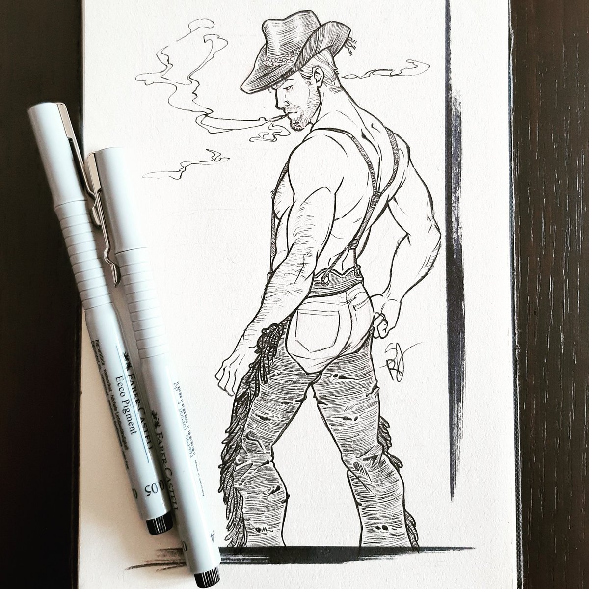 Red Inktober Redemption Day 18: Chaps

#reddeadredemption2 #rdr2 #redinktoberredemption #rdr2inktober #inktober2019 #inktober #arthurmorgan 