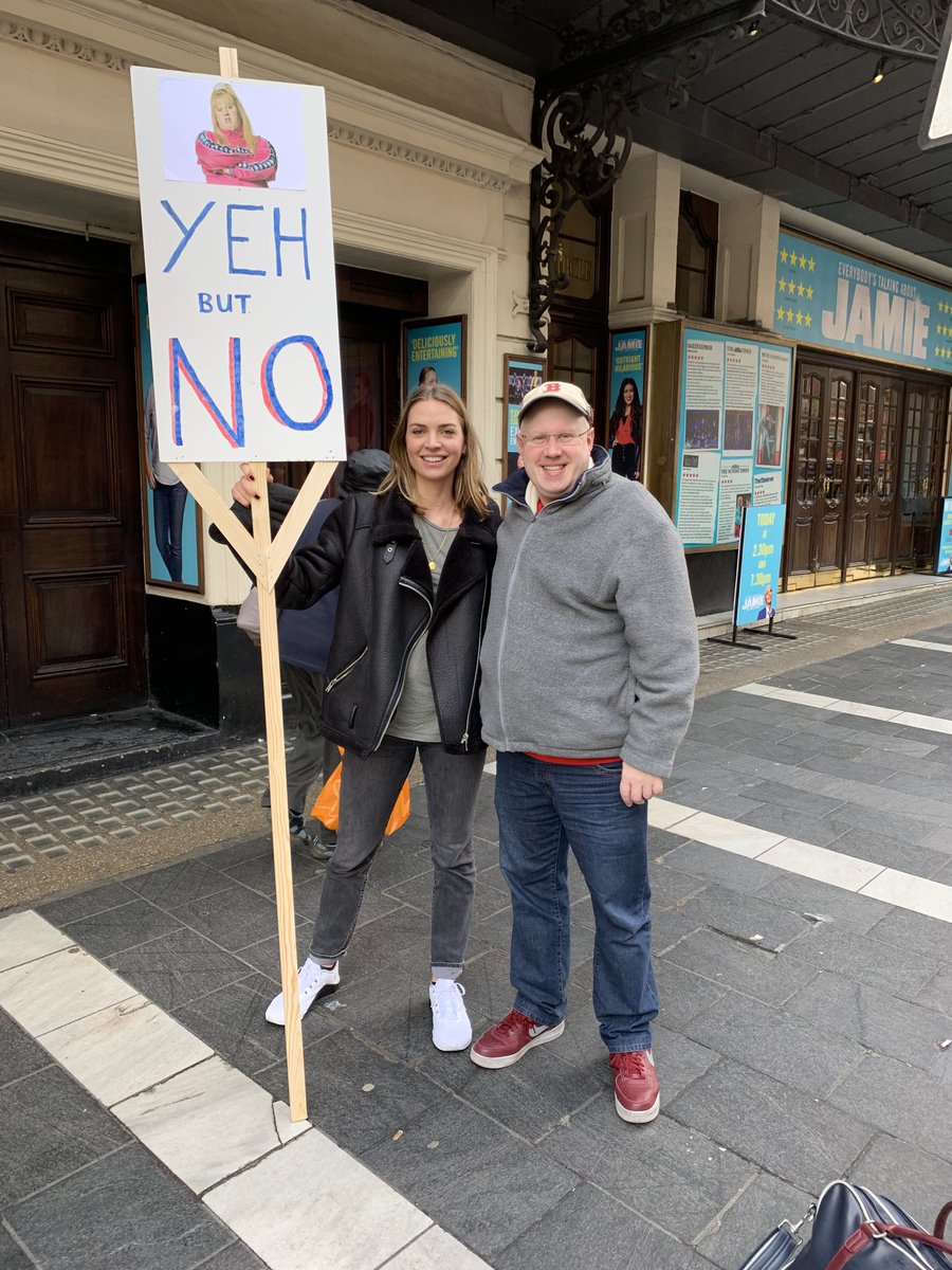 RealMattLucas's tweet photo. When you bump into someone heading to the People’s March... https://t.co/9BaZszz2Mb