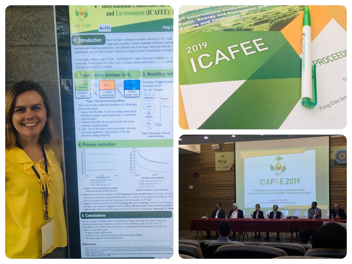 Great start to the #ICAFEE conference in Taiwan today - featuring my very large &amp; very shiny electronic poster!