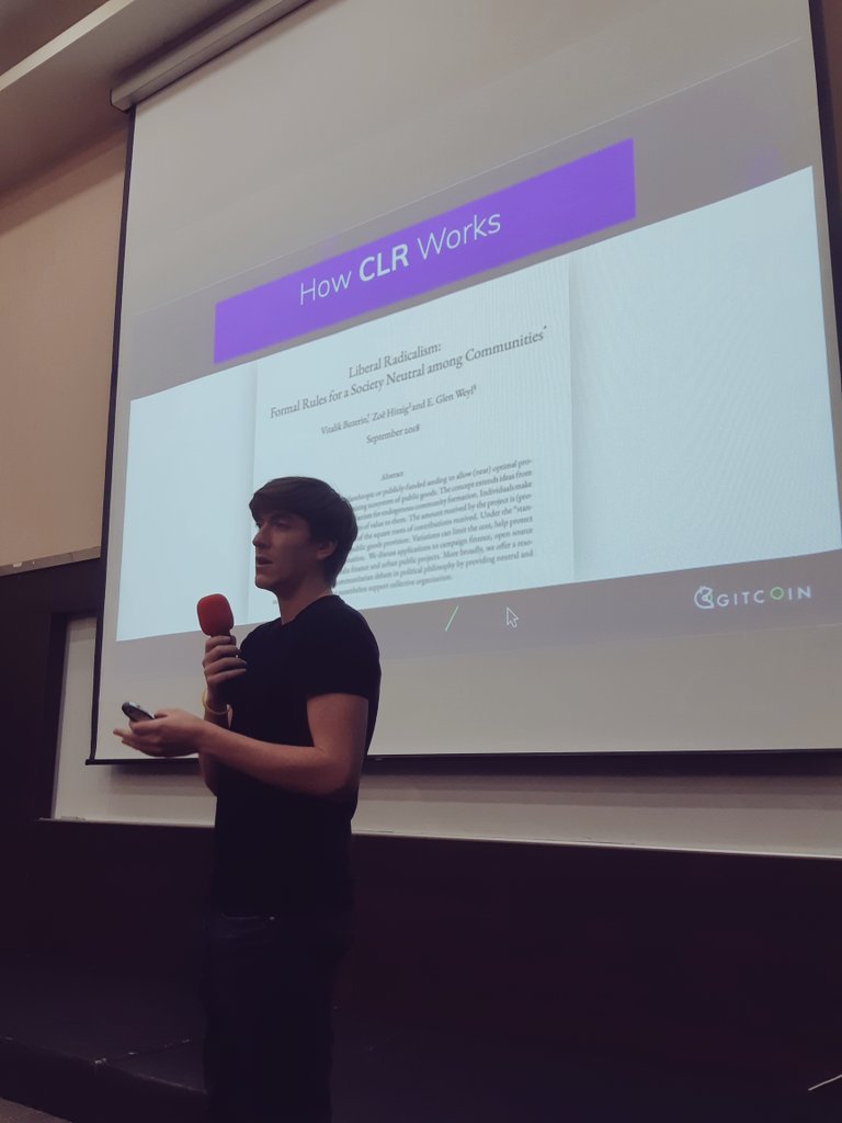 rxctaipei's tweet photo. @notscottmoore @gitcoin briefly mentioned @RadxChange #RadicalxChange #RadicalMarkets ideas today at #CrosslinkTaiwan #crosslink19 Day 1 in Taipei. ๐ https://t.co/yt0b51otpm