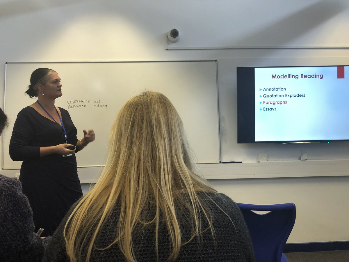 TLPMrsL's tweet photo. I was blown away by @MsCaldwell1’s presentation at #rEDLang a couple of years ago in Oxford. Thrilled to be in another session with her at #rEDSurrey today on extreme modelling. https://t.co/dYDRR98ngo
