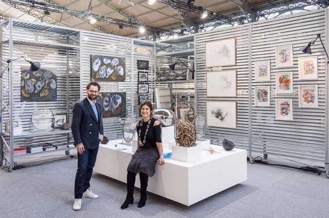 #jesuisgaleristes
Nous sommes à la foire Galeristes au @lecarreaudutemple jusqu'à demain avec : #philippeborderieux #catherinefrançois #alexandrehollan #guydemalherbe #jeanbernardmetais 
👀FOCUS sur #vincentbioulès dans le cadre du programme de l'Anthologie de l'art français !