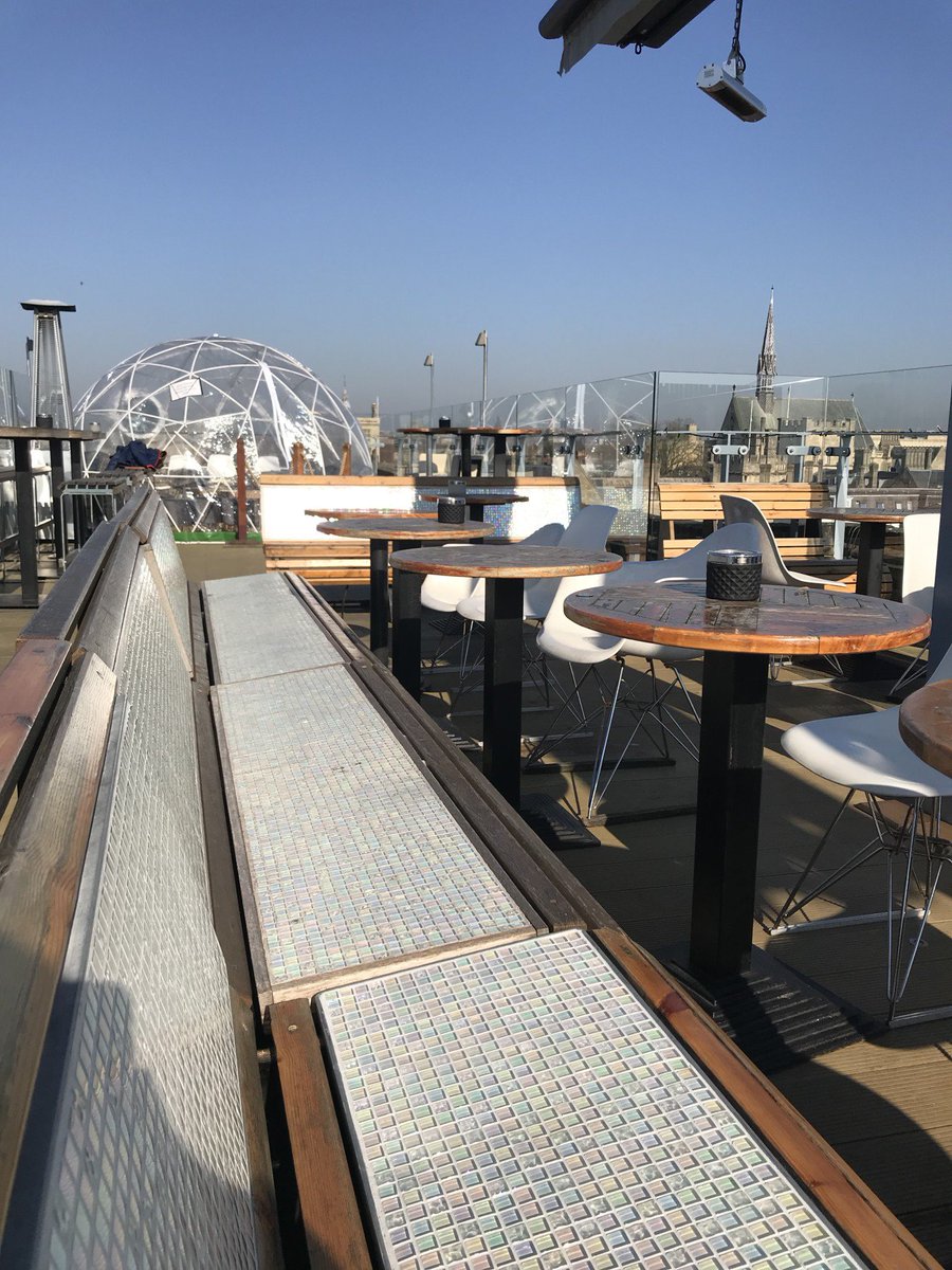 You've gotta grab the sun while it's out at this time of year!
Up. On. The. Roof. 🍺