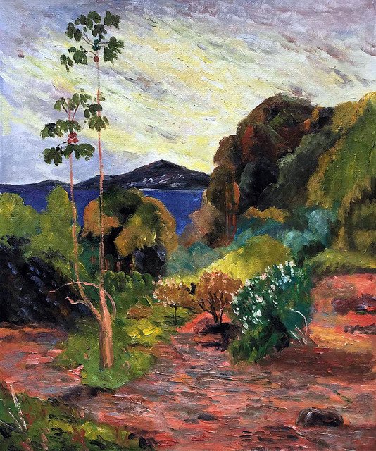 HectorGutii's tweet photo. #Postimpresionismo #VanGogh #Gauguin #Cezanne #ToulouseLautrec @arteneaUCM https://t.co/PC2fYtt7b7