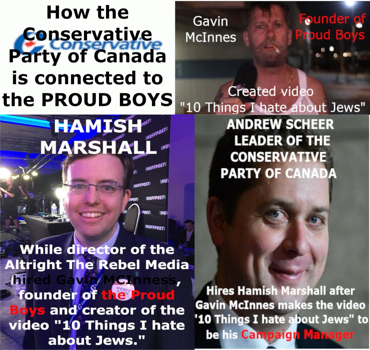 Tsiehta's tweet photo. @gmarie55 @forevercanada9 @Joyuslyfly @realDonaldTrump @AndrewScheer @CPC_HQ I don't think it would ever get that bad in Canada but with the @CPC_HQ's hatred of immigrants, I wouldn't be surprised if it did . #ScheerHatred #elxn43 #cdnpoli https://t.co/y570yQjC0A