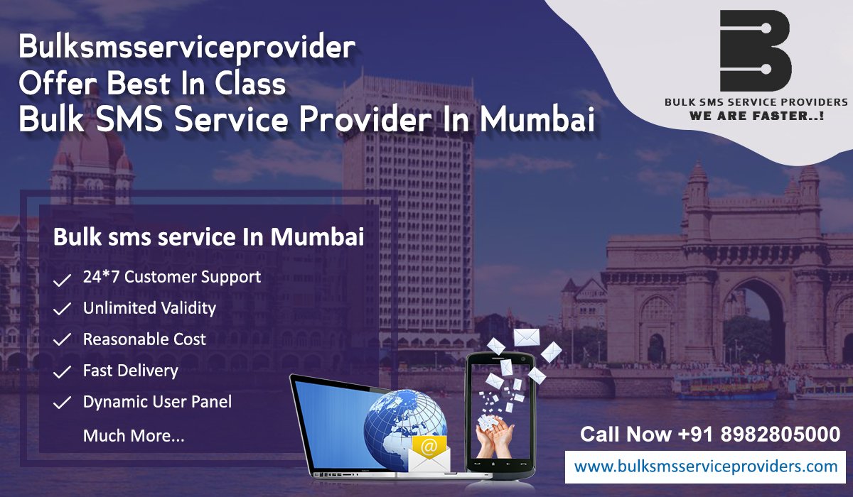 #Bulksmsserviceproviders provide a well equipped and advanced SMS gateway center that facilitates faster delivery of SMS to all the networks across the nation. Contact for #bulksms Call us:8982805000.#freesignupnow at: bulksmsserviceproviders.com/sign-up