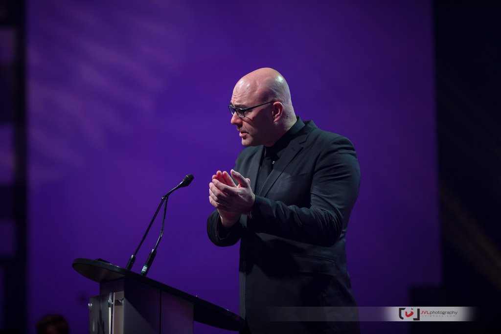 He's baaack! Welcome back <a href="/jamestellsjokes/">James Cunningham</a>! The <a href="/GOHBA_Ottawa/">Ottawa Home Builders</a> #GOHBAawards wouldn't be the same without you as our hilarious emcee! See you tonight!! Come check out the  <a href="/TruedotDesign/">TRUEdotDESIGN</a> team ... we'll be at Tables 1 &amp; 2! #Cheers #GoodLuck