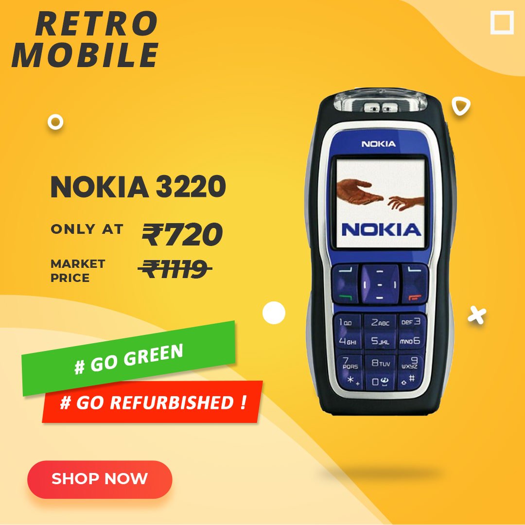 indiantype's tweet photo. https://t.co/WGL9tfzEJr Brings the Nokia Retro Mobile Nostalgia Back. Buy Top Feature Phones &amp; Best of Retro Phones at best price in entire eCommerce market. 
7 Day Easy Return | 6 Months Indiantype warranty.
Buy Now : https://t.co/ehjKUVLOyt https://t.co/KSPLyxfRJ9