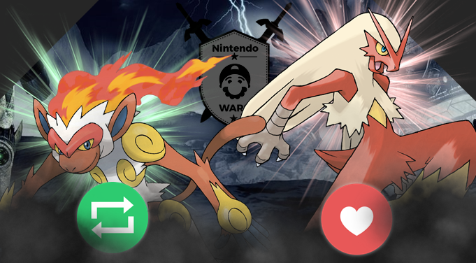 Pokémon de tipo Lucha: Ronda 2: Enfrentamiento 3: Asalto 2: RT = Voto para Infernape...