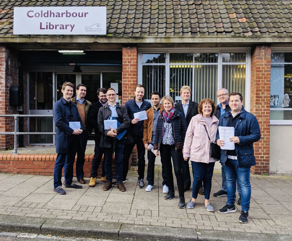 Great time on the doorsteps this morning with @ElthamTories @GreenwichTories @LewishamTories  #getbrexitdone @BorisJohnson @ToryCanvass