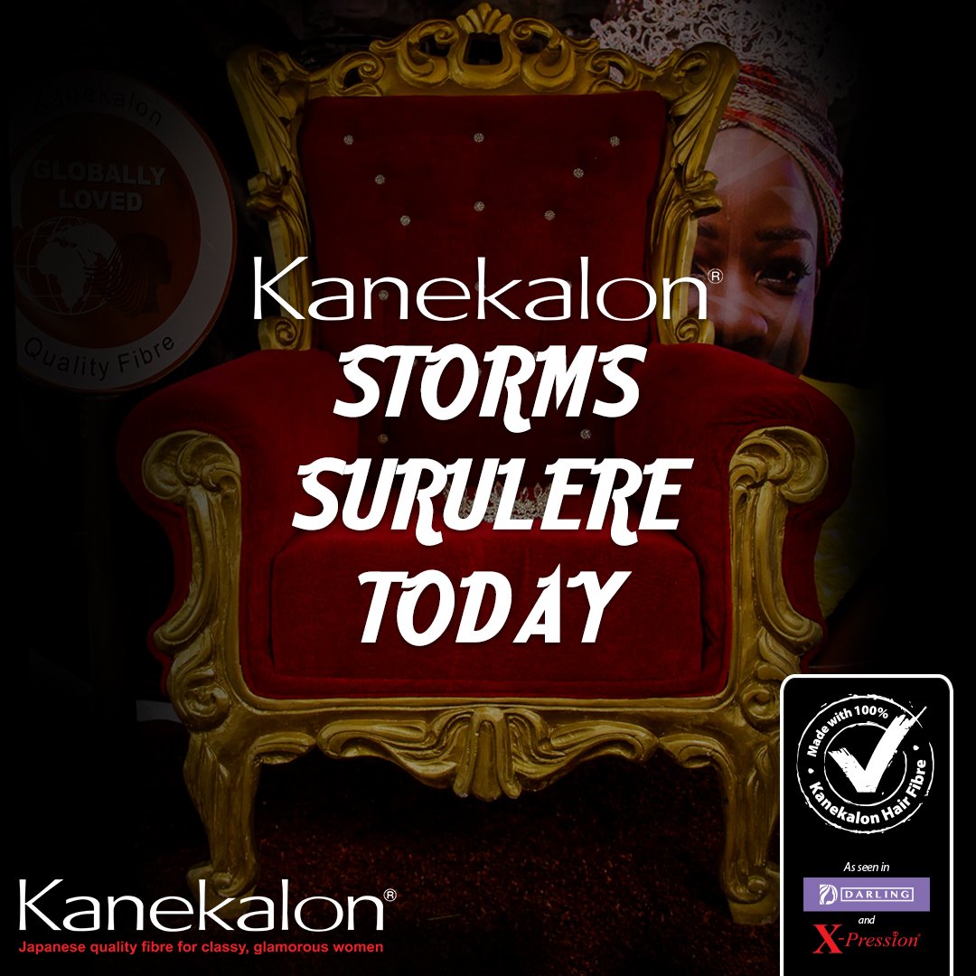 MissKanekalon's tweet photo. Do you reside in Surulere axis? Come around at Masha bus stop for a makeover bringing the Queen out in you.
#kanekalonqueeninyou #queenofhair #queenofbraids #kanekalonbraids #kanekalonqueen #kanekalonhair #kanekakonafrica #queeninyou #kanekalon https://t.co/DbVO5HDaAy