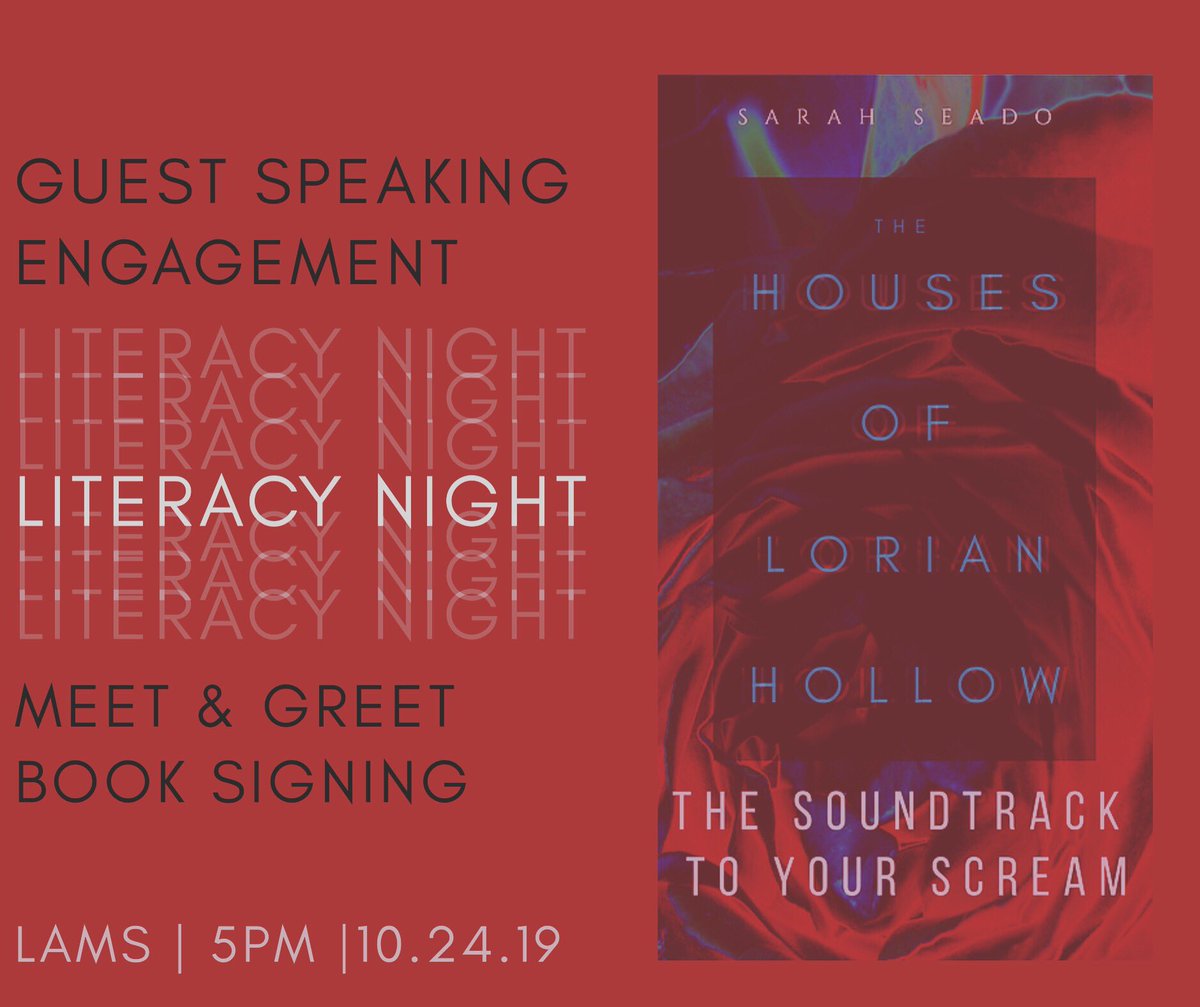 LorianHollow's tweet photo. Our beloved #author was invited as a guest speaker to LAMS Literacy Night on 10/24!! She’ll be speaking about the importance of writing and will read a passage from The Soundtrack to Your Scream! 😱🙂 LIMITED STOCK OF BOOKS FOR SALE! #WritingCommunity #lehighacres #bookworm #YA https://t.co/cIPQFoR88P