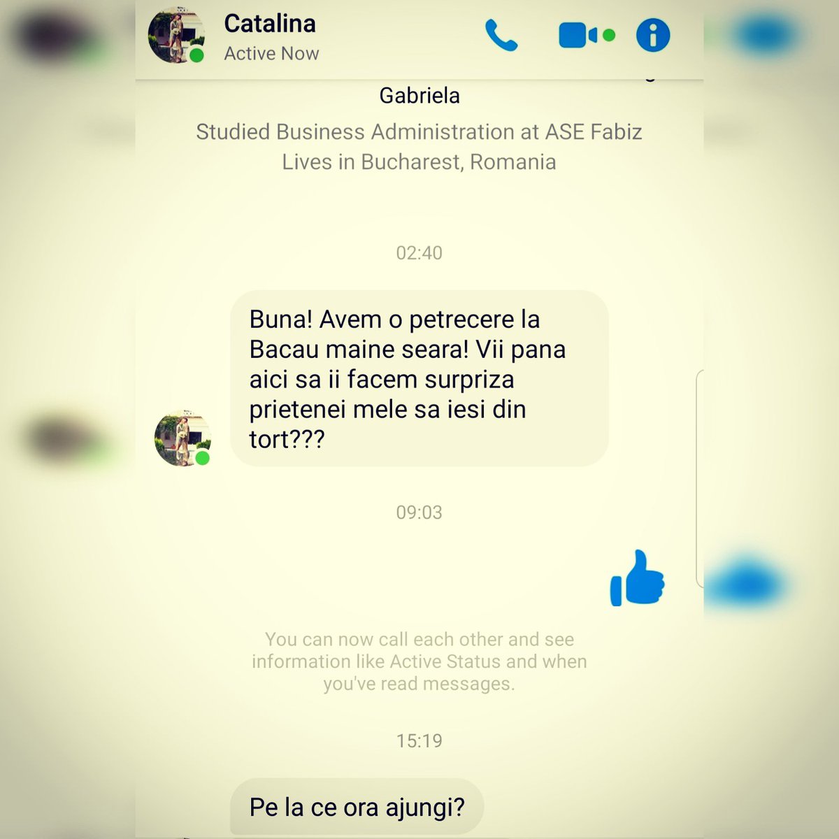 Ce draguutz ...
Uite ce mesaj am primit !
🤗🤗🤗
Chiar ... mai stii pe cineva care ar da orice sa-i apara Mihaitza cel sexy ... din tort ?
Da-i repede TAG.
😉😉😉
#surpriza #cadoulperfect 
🤣🤣🤣