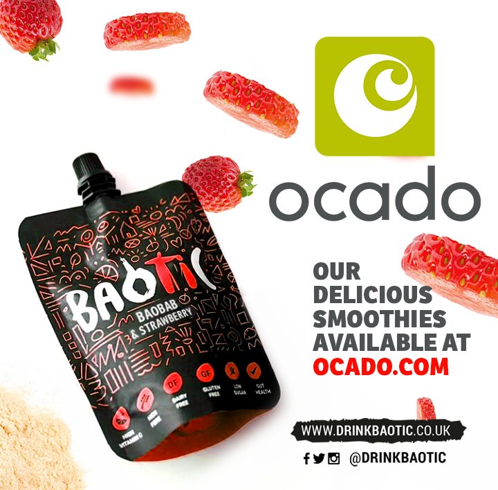 Drink Baotic (@drinkbaotic) on Twitter photo Have you tried our delicious π #Baobab fruit smoothies? For on the go! Nows your chance, available on <a href="/Ocado/">Ocado</a> online .....
.
drinkbaotic.co.uk/blog/ocado-lauβ¦ ππππ±β
Natural - low sugar - low calorie - multivitamin - gut friendly - yummy
#Ocado #retail #drinks #guthealth #fibre #energy Have you tried our delicious π #Baobab fruit smoothies? For on the go! Nows your chance, available on <a href="/Ocado/">Ocado</a> online .....
.
drinkbaotic.co.uk/blog/ocado-lauβ¦ ππππ±β
Natural - low sugar - low calorie - multivitamin - gut friendly - yummy
#Ocado #retail #drinks #guthealth #fibre #energy