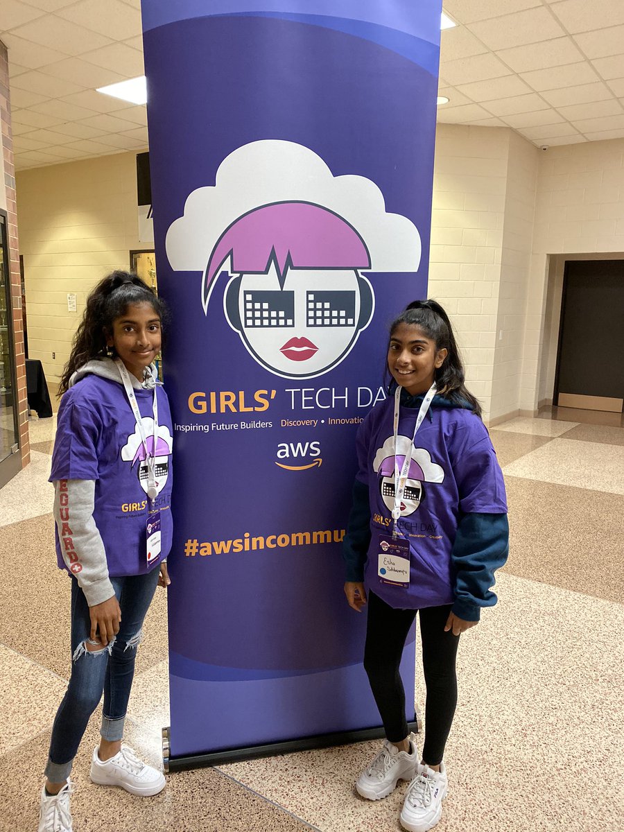 #Awsincommunities Girls Tech day <a href="/awscloud/">Amazon Web Services</a>