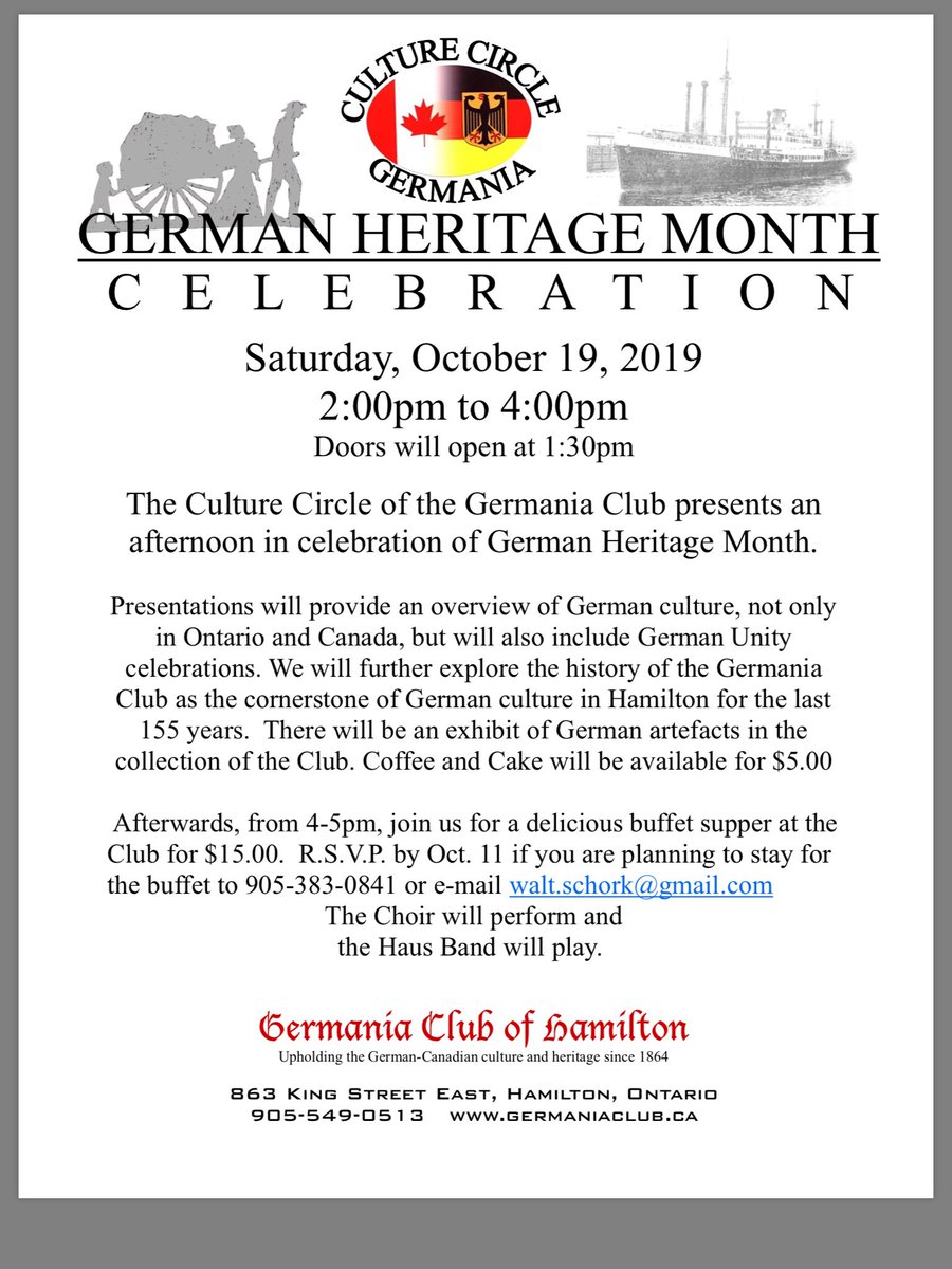 Today at the Germania Club #GermanHeritageMonth #GermanHeritage #CulturalHeritage