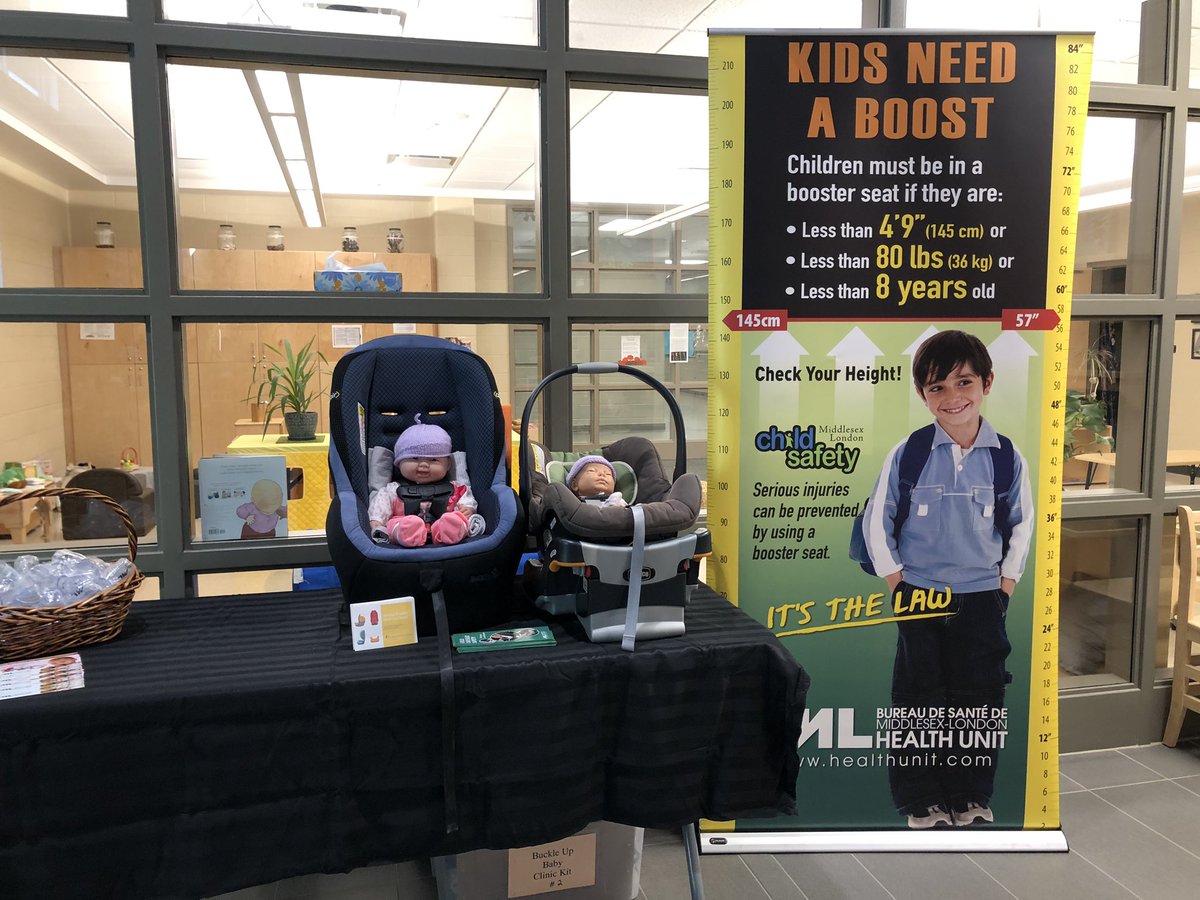 LHSCCanada's tweet image. Our #LHSCTraumaProgram is out at the Family Centre Fanshawe for #FamilySafetyDay talking car seat safety and proper installation/use education with families and providing free car seat checks. Stop by the event today and see our injury prevent team!