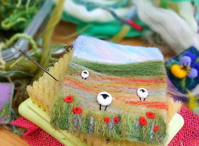 @tillyteadance is hosting a course making sheep scenery through the medium of felting & embroidery nxt Sat, we’ve a couple of spaces available, if you’d like to attend or more info pls get in touch! 🐑 #felting #feltingworkshop #sheep #learnanewskill #craftworkshop #lovelivelocal