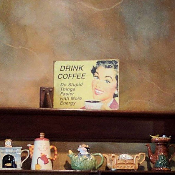 BlackCowCafe's tweet photo. Every time we see this sign we cant stop laughing...There is totally some truth to this. Drink your coffee and have a great weekend.

#coffee #sign #caffaine #truth #funny #blackcowcafe #trust #laugh #weekend #montrose #glandale #itsasign #laughmore https://t.co/lxbABn7cci