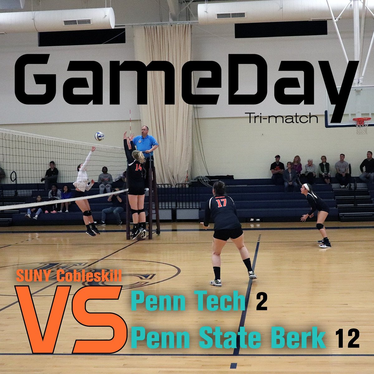 CobyVBall's tweet photo. 🚨 NEAC WEEKEND 🚨
Stay tuned as we play Penn State Berks and Penn Tech today at 12 and 2! 

#CobyVball #fightingtigers #SUNYCobleskill #volleyball #ontheroadagain #NEACweekend https://t.co/eaQRbfL8fd
