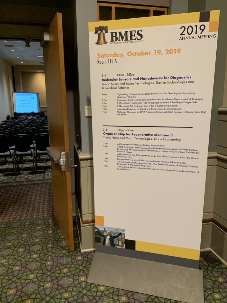 Which platform session are you going to? #BMES2019