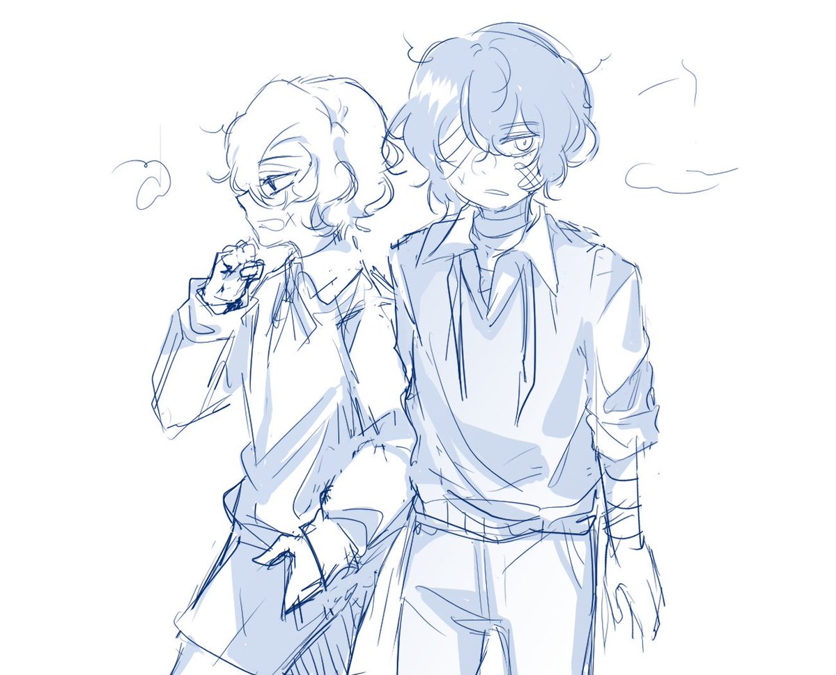 우당탕탕
모리, 란도: (또 싸운거니...)