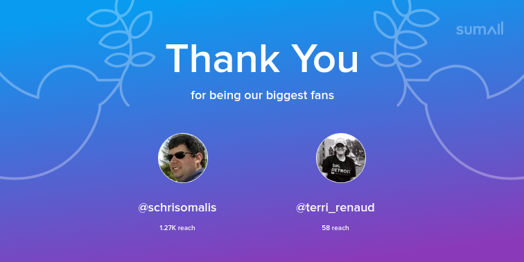 UnearthDetroit's tweet photo. Our biggest fans this week: schrisomalis, terri_renaud. Thank you! via https://t.co/f9sgDcAwFE https://t.co/Eq8PdA5Q5V