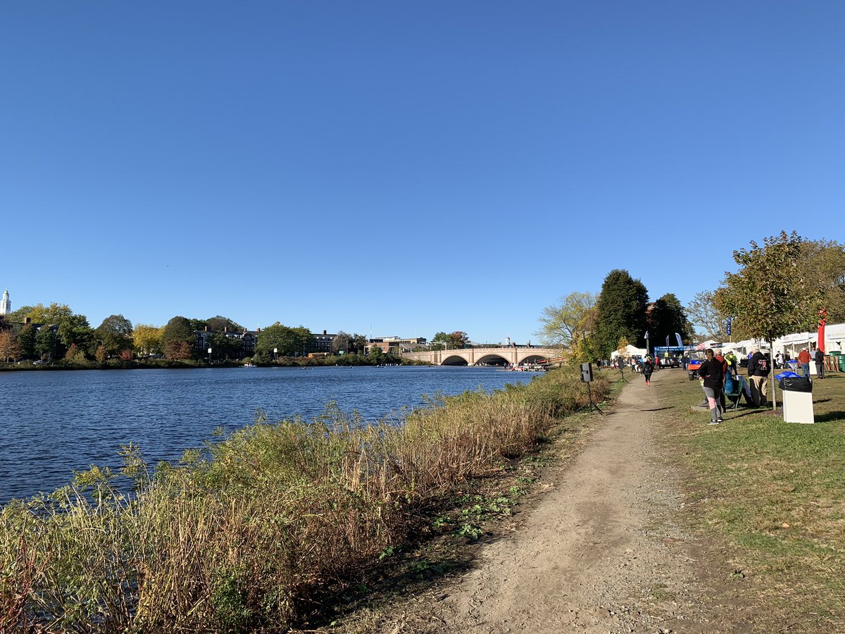 It’s a beautiful day at the Head of the Charles Regatta! #OurNE #lifeatatt