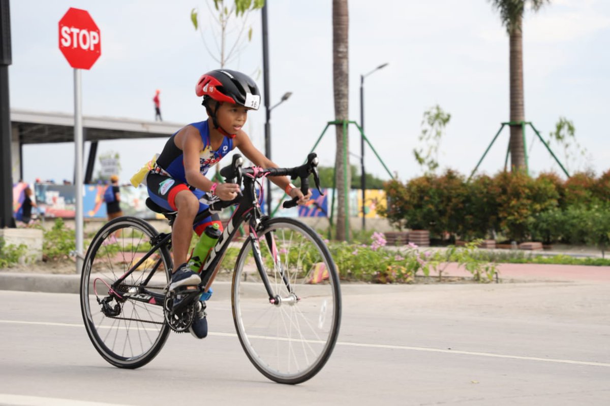 TheBCDAGroup's tweet photo. Fifty-three youths, ages 8-14, braved the challenge of the first-ever New Clark City Kids’ Triathlon held today.
#NCCTri
#ClarkItWorksLikeADream
#NewClarkCity https://t.co/jP5FuT4kSx