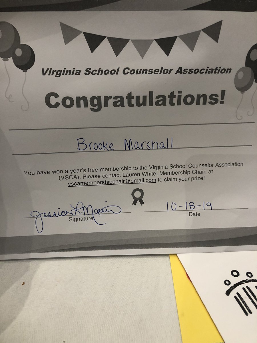 CounselorBrooke's tweet photo. I had a great week learning and connecting with fellow counselors. So grateful for the amazing group of counselors in Spotsy! Thanks to @VSCA for the free membership for being a social media queen 💁🏼♀️ #vsca19 #schoolcounselor @SpotsySchools @gerrybrooksprin https://t.co/2t7pTPQ6nm