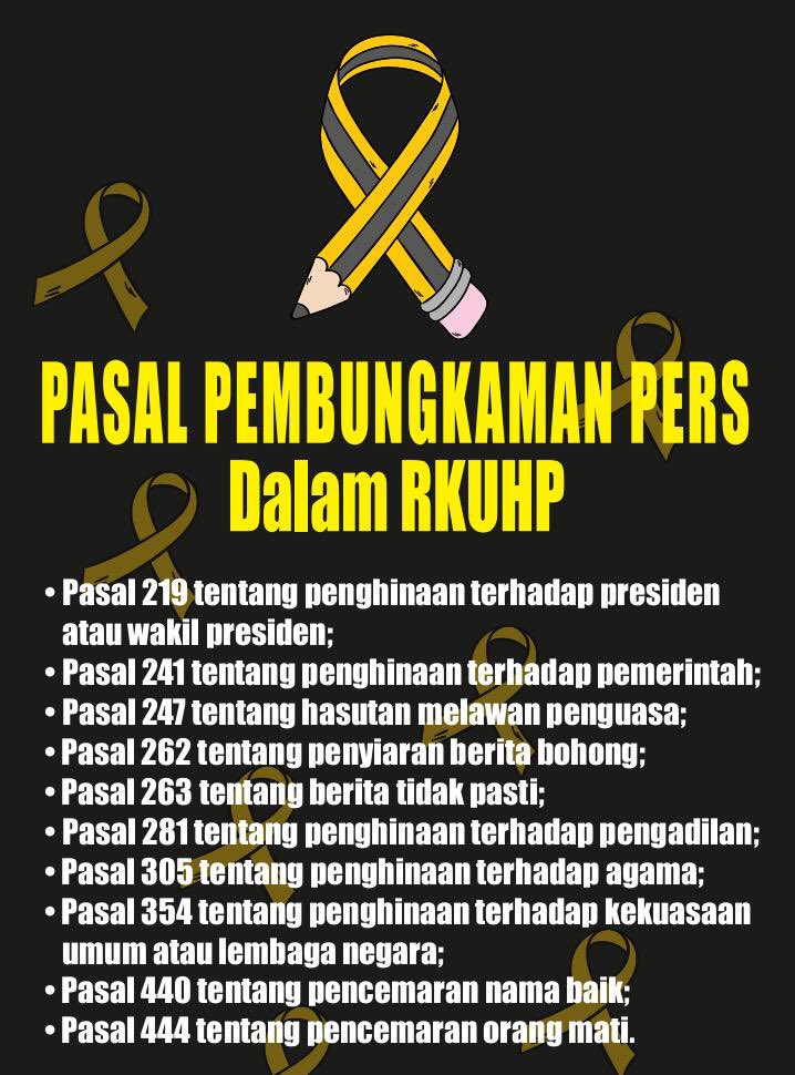 #StopKekerasanTerhadapJurnalis
#ReformasiDikorupsi
#ManaPerppuKPK
#tolakUUKPK
