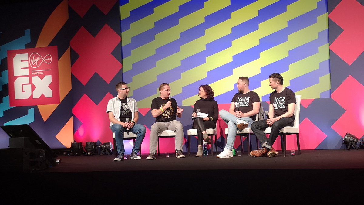 Panel number one down, a look at storytelling through music and advice for composers at #EGX2019