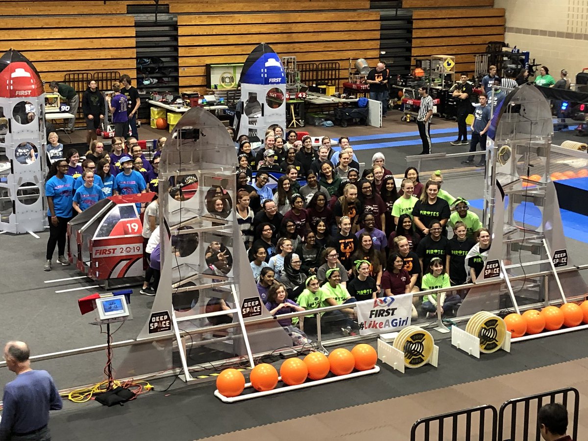 LCB_Engineering's tweet image. RoboHawks are in the house! Doyenne Inspiration All-girls robotics competition in Cary NC. 🎉@lcbirdprincipal #likesgirl @bird_athletics #BetheU #oneccps