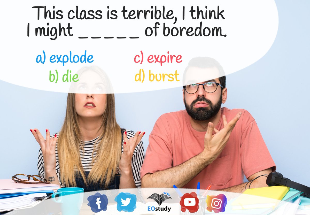 MaxeAcademy's tweet photo. اختار الإجابة الصحيحة....🤔😱
#كلمات_انجليزي
#كورس_انجليزي
#تعلم_الإنجليزية #معهد_انجليزي
#تعلم_اللغة_الإنجليزية
#انجليزي
#كلمات_الانجليزي #EOstudy
#LearnEnglish
#English_grammar
#learn_english https://t.co/n9F2v5RmV5