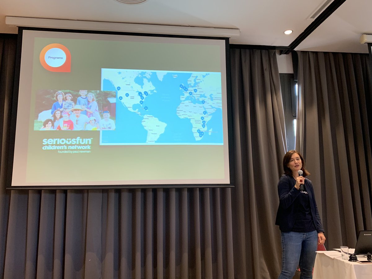 ECPObesity's tweet photo. Roberta Mottino sharing Dynamo Camp best practice. #ECPOdev19 https://t.co/2ltwEdEagy