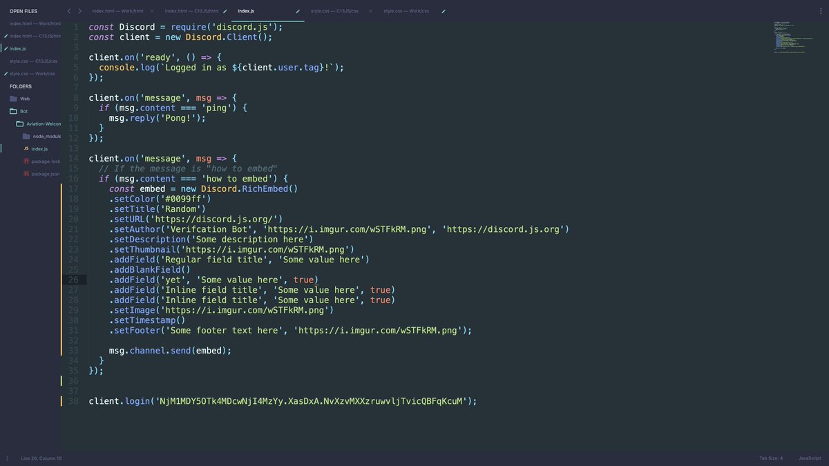 node.js, Trying some new ways to improve the verification system.