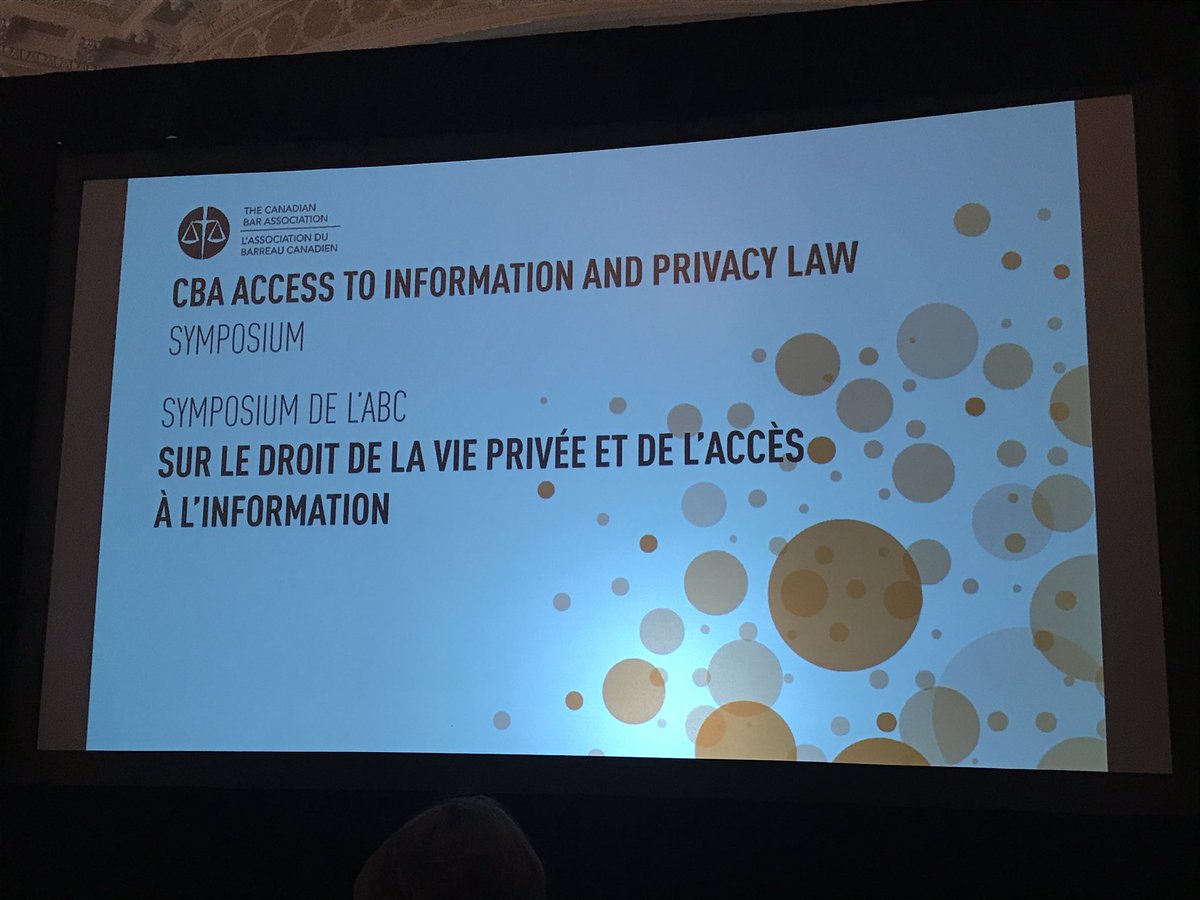 SuzanneLMorin's tweet photo. Back for day 2 @CBA_News #cbaprivacy for duty to document foll’d by Regulators panel. Insights yesterday on leveraging internal audit to supplement privacy program and increase accountability; existing laws apply to AI and need to decide which tech is suited to which application. https://t.co/kjzX7oM869