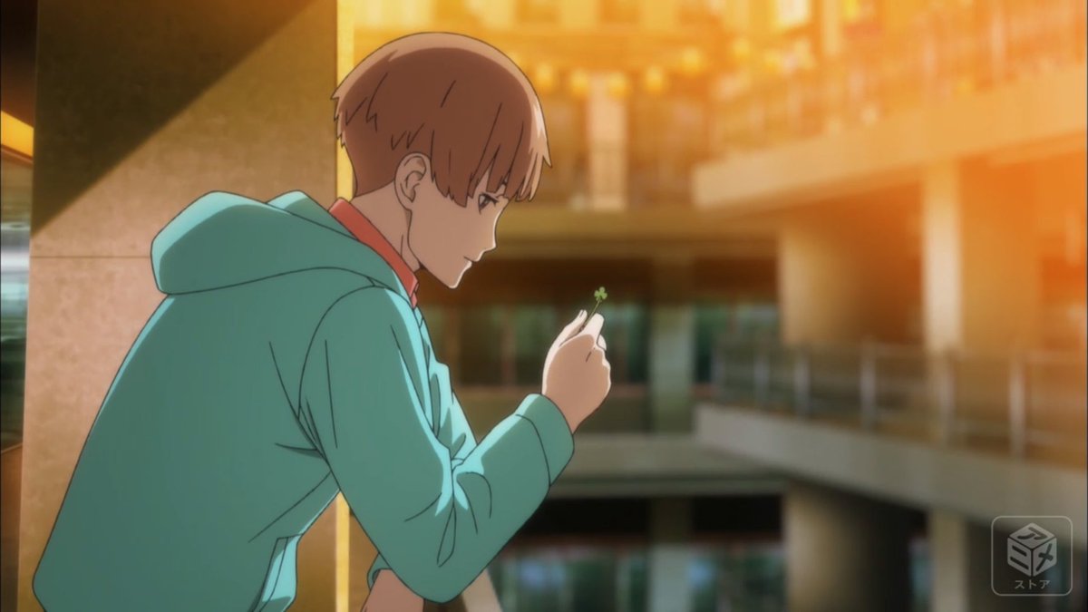 Animecolorももき 歌舞伎町シャーロック 2話 四葉のクローバーを持つジェームズ Opでも背景に四葉が映っている 四葉のクローバーの花言葉には 幸福 約束 のほかに 復讐 もあるけれど 最後まで味方でいてくれるよね 歌舞伎町シャーロック