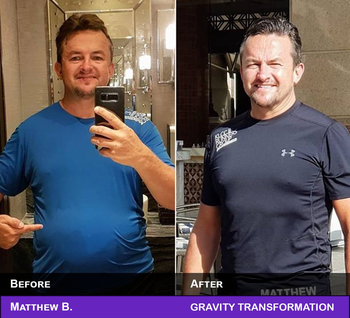 Here at GT, one of our favorite ways to help our clients get ready for the weekend is by helping them get their #glowup on like Matthew here. ⁣⁣
⁣⁣
Go ahead and click the link in bio to get your transformation started. TODAY is YOUR day 😃⁣⁣
⁣#gravitytransformation #getfit