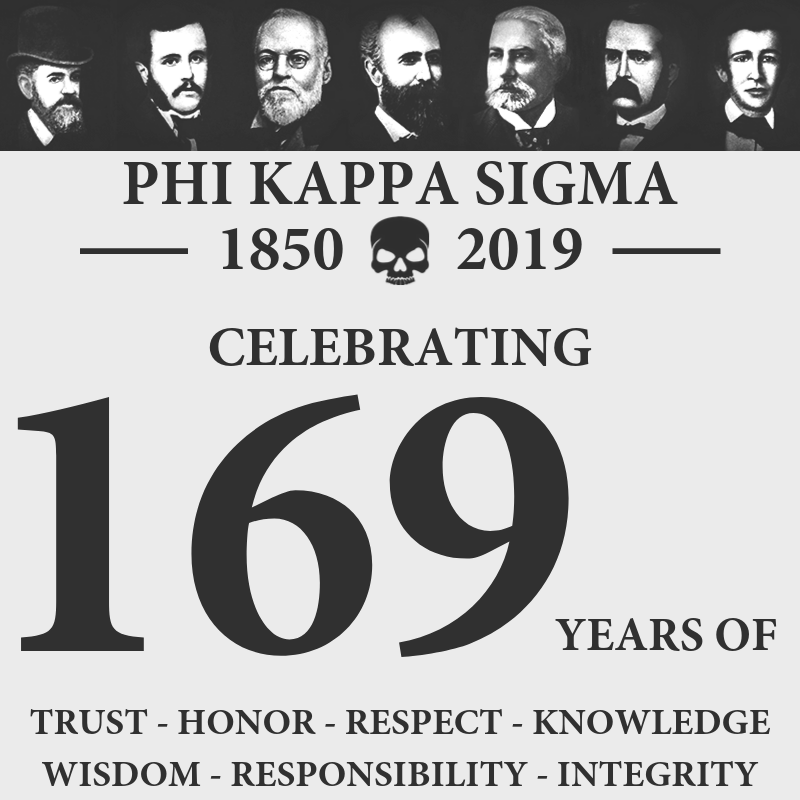 Wishing all our brothers a happy Founders' Day!

How has being a Phi Kap impacted your life? Share your story in the comments, and let the world know you're damn proud to be a Phi Kap! #PhiKappaSigma #MyFraternity #FoundersDay