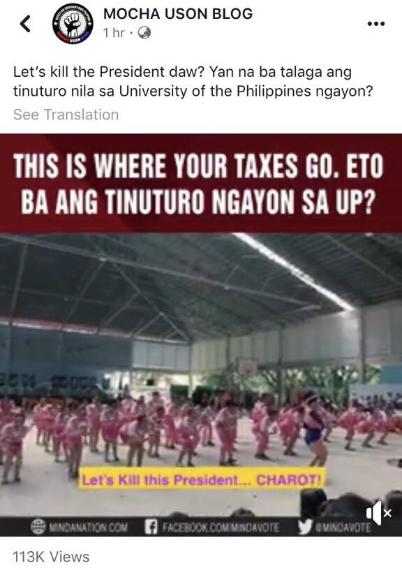 1moreangie's tweet photo. Pag si Duterte ang paulit ulit na magsabi ng Kill kill kill, tawa kayo dyan. Pag estudyante, aray kayo dyan?!
Ang ginagawa/sinasabi ng matatanda, ginagaya ng mga bata
#HandsOffSkimmers
#DependUP https://t.co/hHipqu56JQ