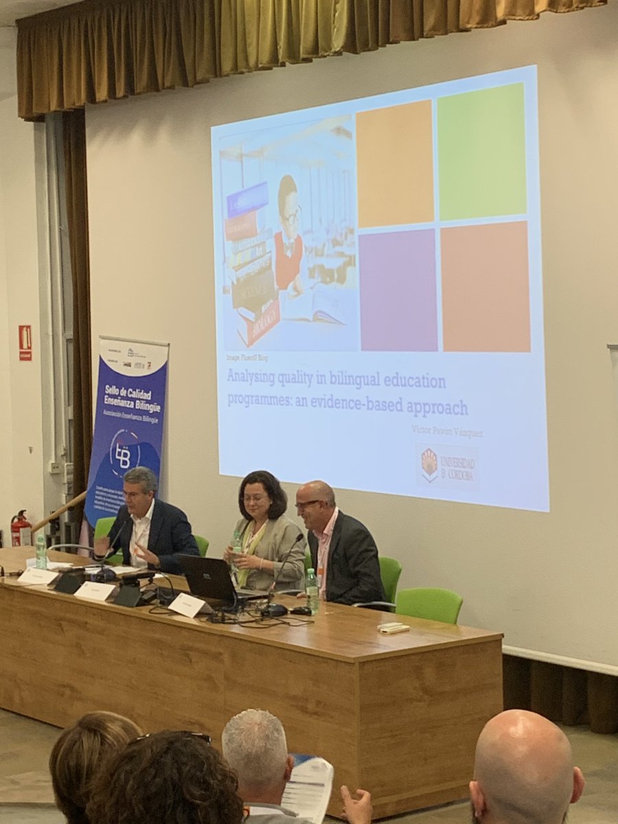 We continue this afternoon with Victor Pavón from <a href="/Univcordoba/">Universidad Córdoba</a>. @CIEB2019 <a href="/Ens_bilingue/">Enseñanza Bilingüe</a> <a href="/UDIMA/">Universidad UDIMA</a>