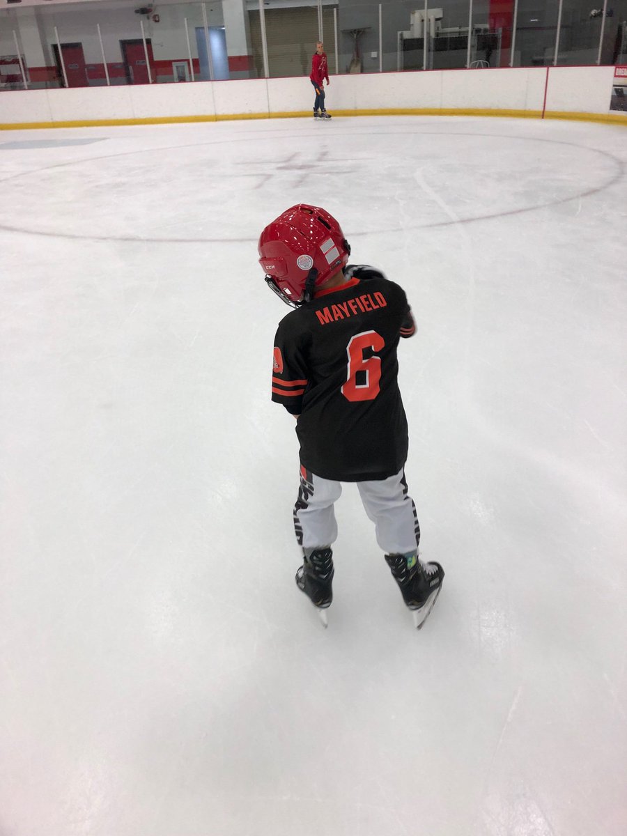 Bye week? <a href="/bakermayfield/">Baker Mayfield</a> and the <a href="/Browns/">Cleveland Browns</a> getting ready to put the <a href="/Patriots/">New England Patriots</a> defenders on skates.