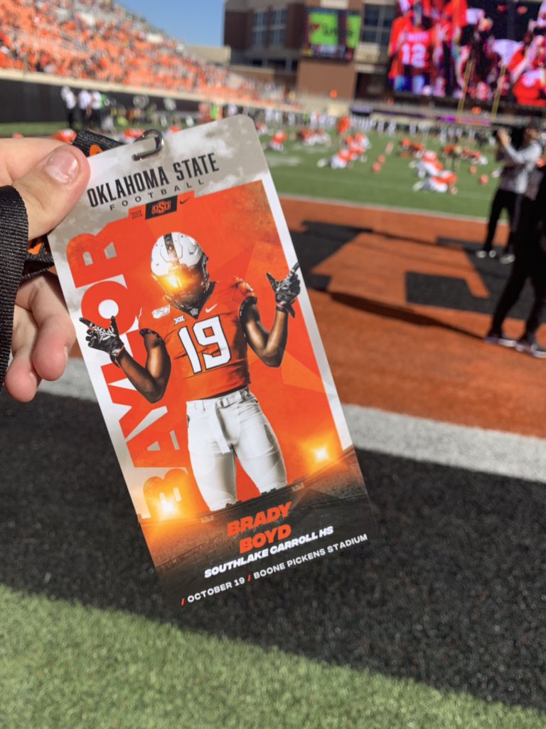 bradyboyd_'s tweet image. While coming up to OSU and having a great talk with @CoachGundy I’m blessed to say I’ve received an offer to Oklahoma State #GoPokes