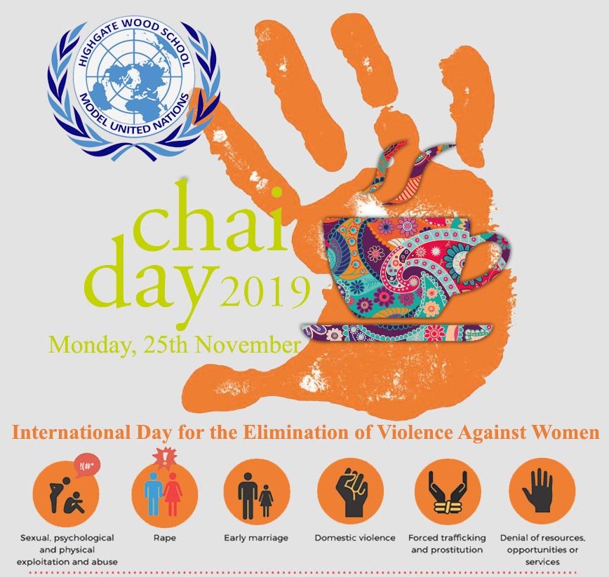 globalfeminist1's tweet photo. @ChaiDay2 25th November will now coincide with our first practice Model UN event of the year. The topic: Gender Based Violence. @TheCircleNGO https://t.co/tfSjkQ4aHy #evaw #evawuk https://t.co/sLsJ6LyD7o