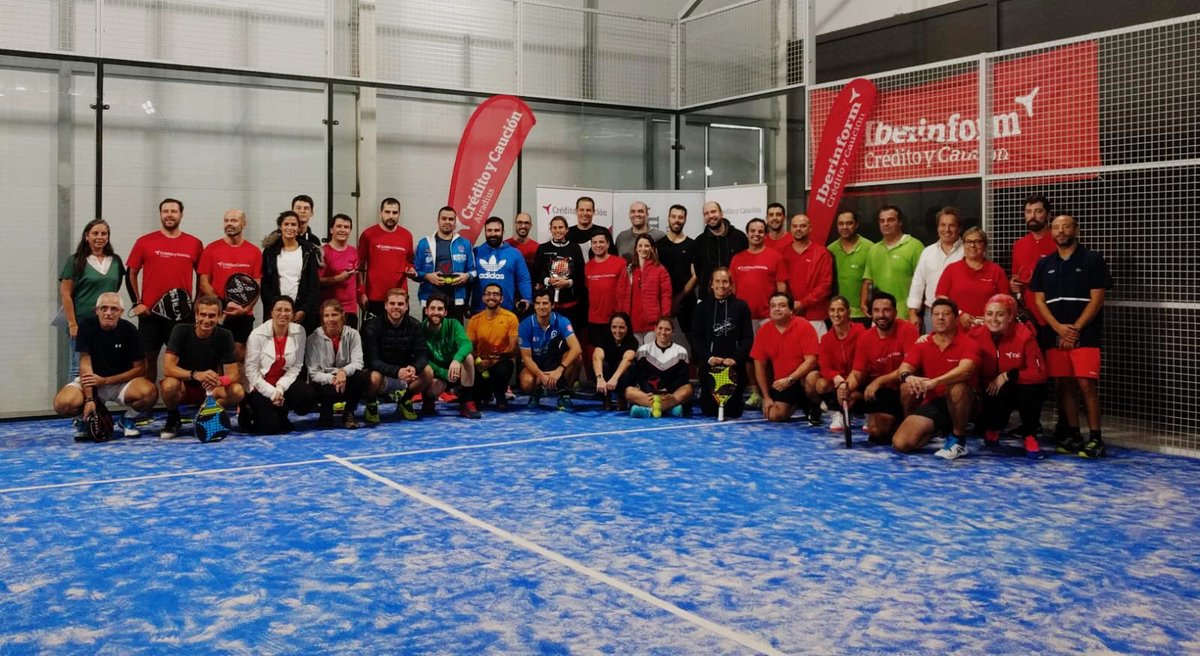 CyCPortugal's tweet photo. Terminou o nosso #padelevent de Lisboa. Obrigado a todos os que participaram e, em especial, às “top” @ceciliareiter e @navarrocarolina pela sua disponibilidade, empenho e simpatia contagiante. Gracias! Até breve. #iberinform #creditoycaucion https://t.co/LiJyatY0l0